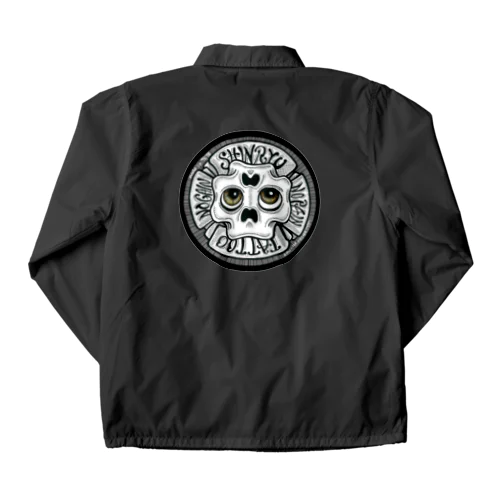 逆さ絵のスカル / Two face skull Coach Jacket