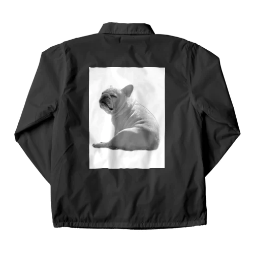 座り犬 Coach Jacket