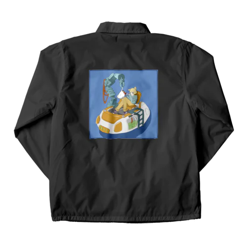 怠惰なみーちゃん(ver.blue) Coach Jacket