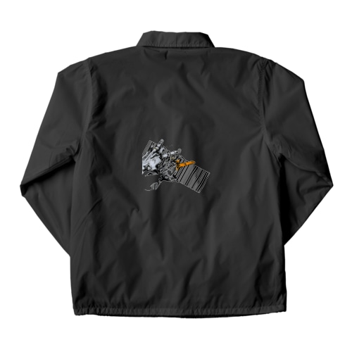 バーコードを握る手 Coach Jacket