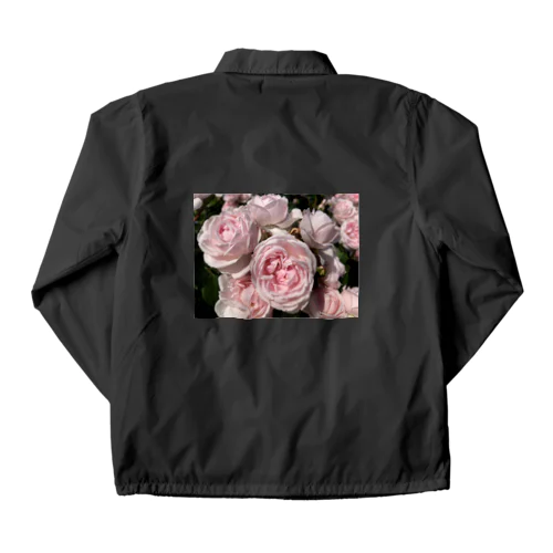 薄いピンクの薔薇 Coach Jacket