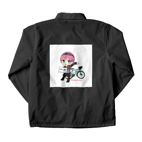 垢デフォピンク Coach Jacket