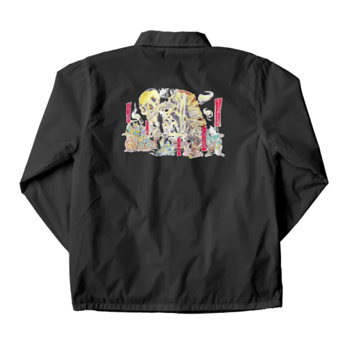 反骨精神餓者髑髏-はんこつせいしんがしゃどくろ- Coach Jacket