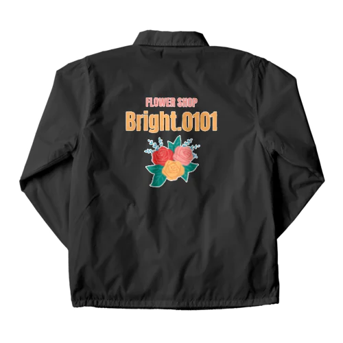 Bright.0101ロゴ コーチジャケット