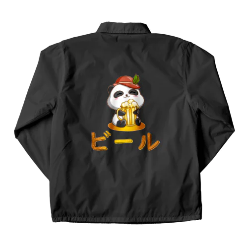  Cute Panda Drinking Beer Octoberfest Coach Jacket