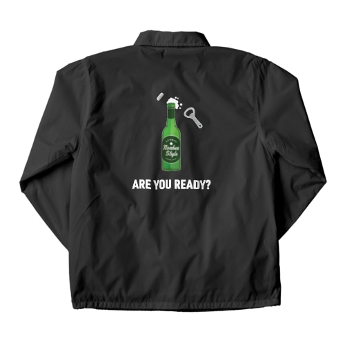 Nonbee Style BEER - ARE YOU READY? Coach Jacket