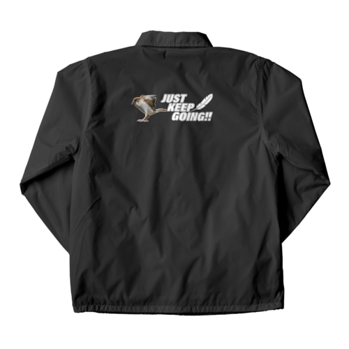 JUST KEEP GOING Coach Jacket