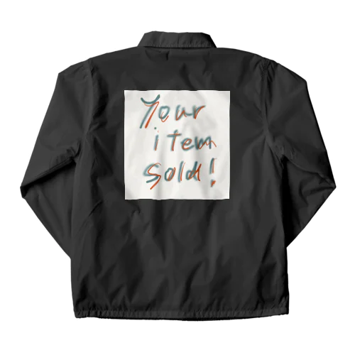 your item sold! コーチジャケット