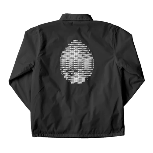 [ Culture Club ] Binary Number Coach Jacket コーチジャケット