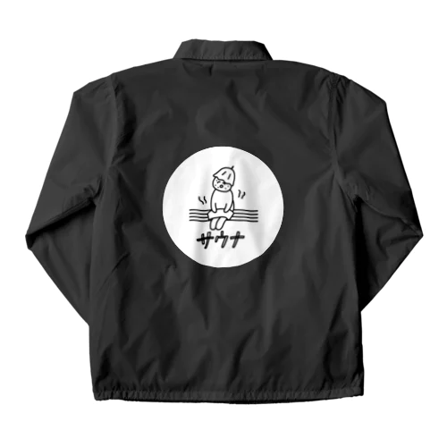 サウナおにぎりまん Coach Jacket