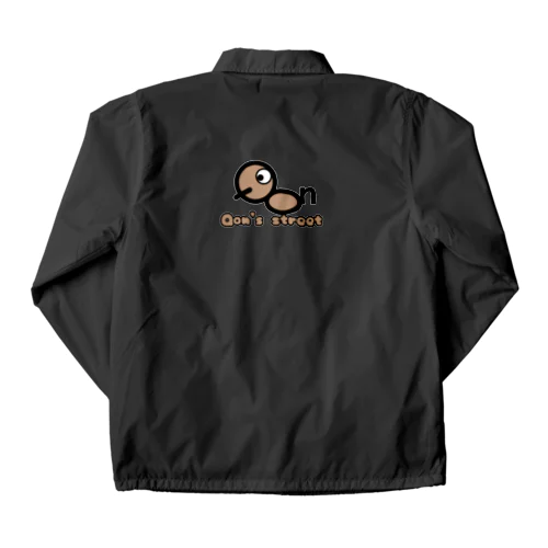 Qon's street公式ロゴデザインアイテム Coach Jacket