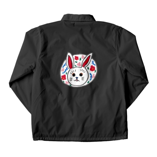 [森図鑑] 三春張子風うさぎ Coach Jacket