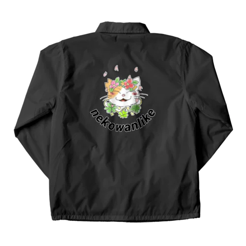 nekowanlikeさくら猫 Coach Jacket