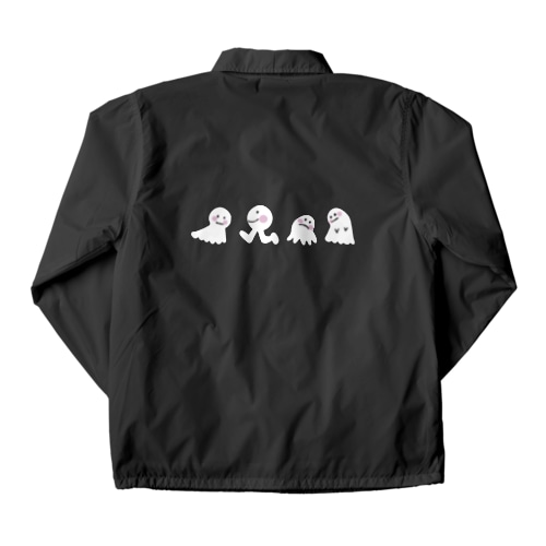 お化け?達【白】 Coach Jacket