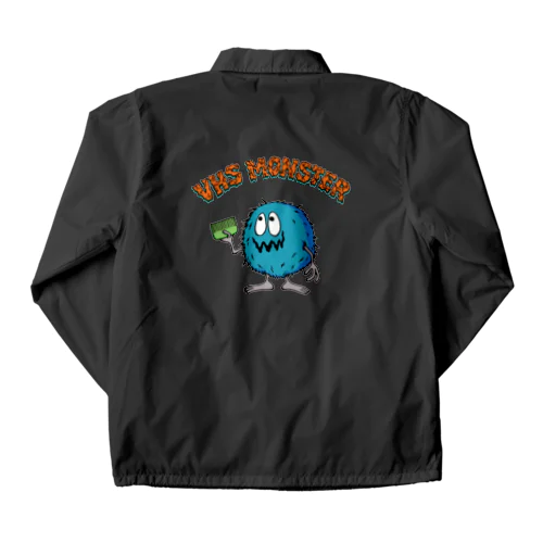 VHS MONSTER クラックロゴ（オレンジ版） Coach Jacket