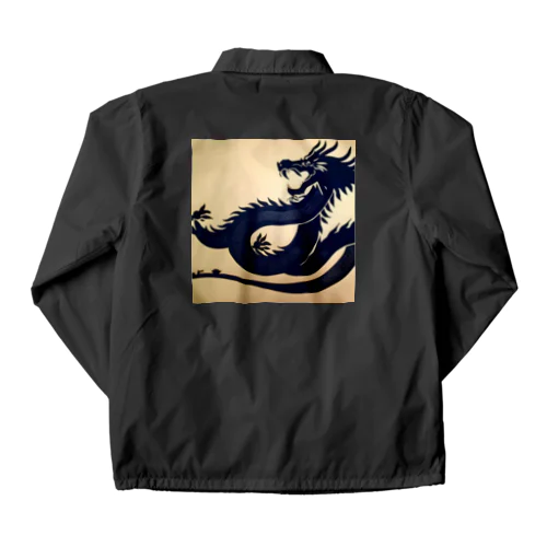 和風ドラゴン Coach Jacket