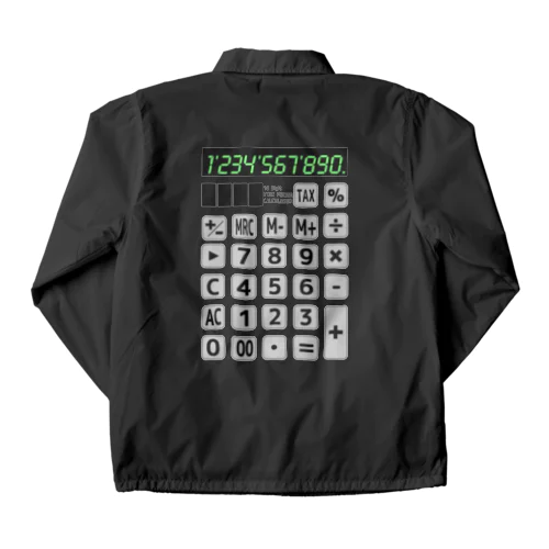 電卓 Calculator Coach Jacket