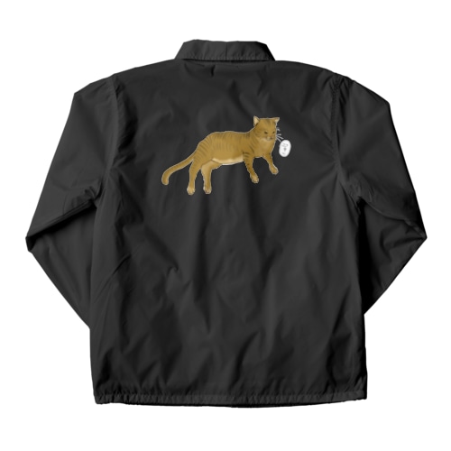 野良ねこキジトラさん Coach Jacket