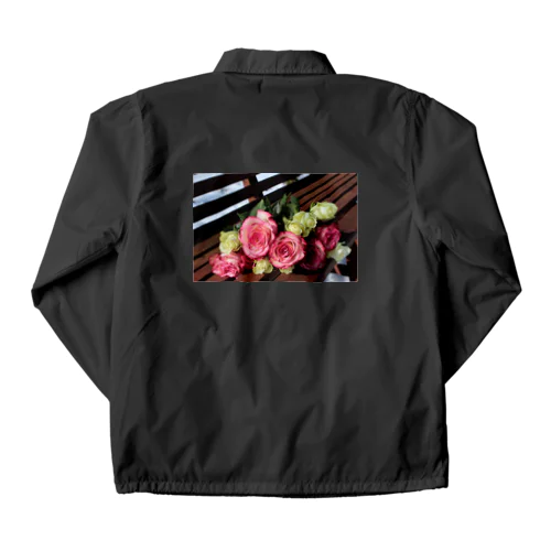 黄色の薔薇は金運アップの花 Coach Jacket