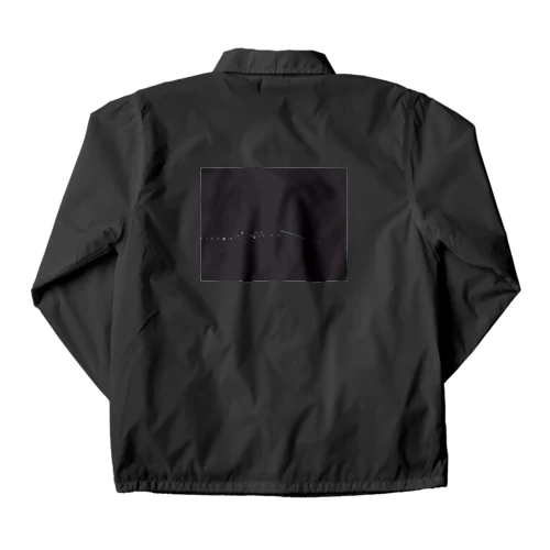 夜の灯台、星 Coach Jacket