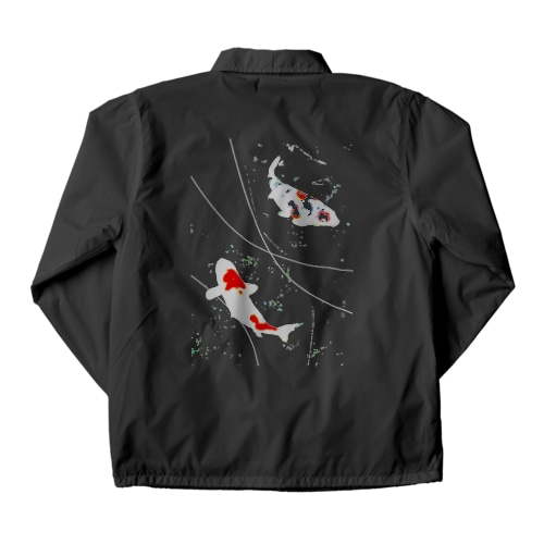 和風　鯉 Coach Jacket