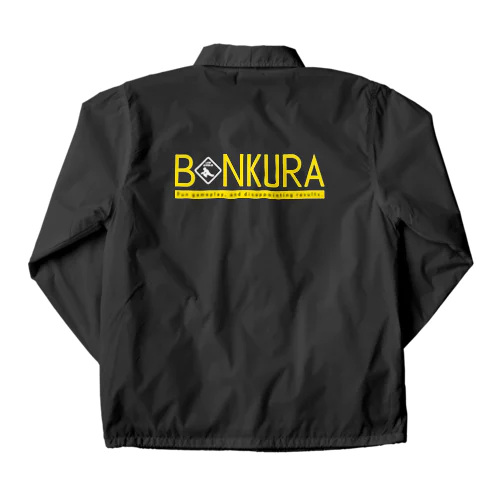 BONKURA TYPO YLW Coach Jacket