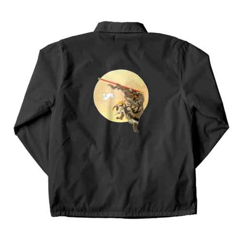 月岡芳年/孫悟空 Coach Jacket