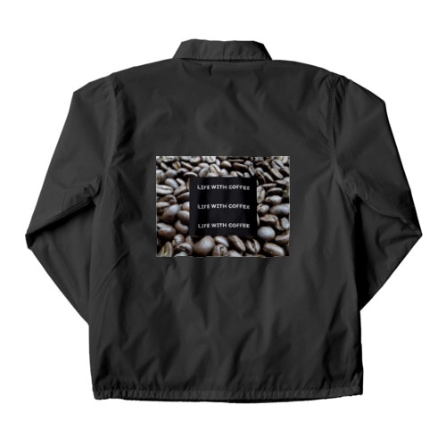 Life With Coffee Cacao Coach Jacket