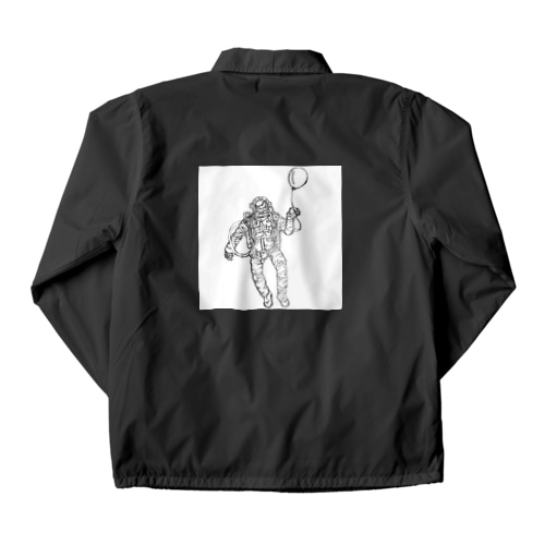 手書き宇宙くん Coach Jacket