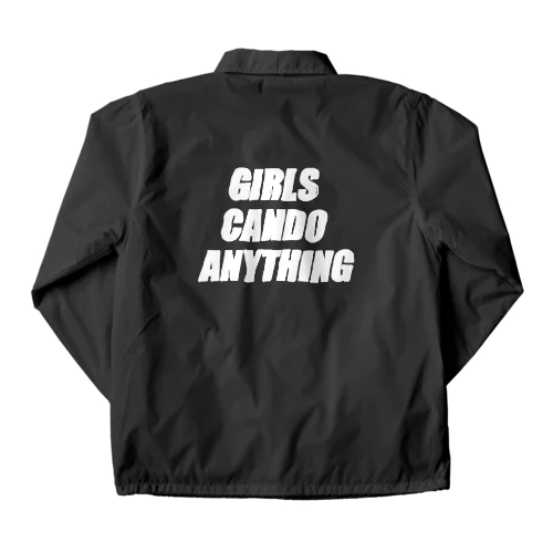 can do anything (white) Coach Jacket