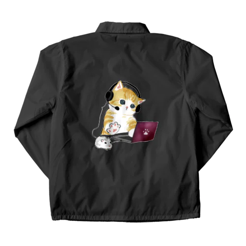 在宅勤務のプロ、その名は猫。 Coach Jacket