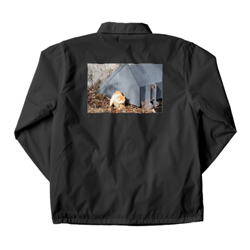 憎みねこ（やさしい） Coach Jacket