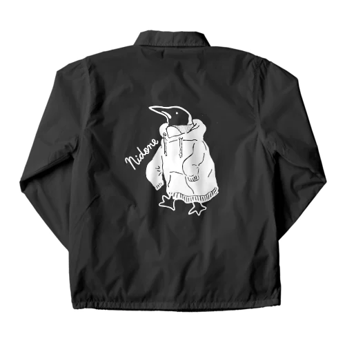 ペンギンパーカー（白） Coach Jacket