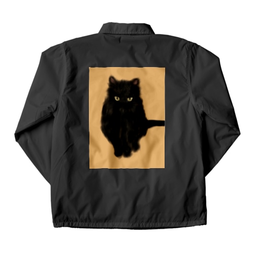 黒猫 Coach Jacket