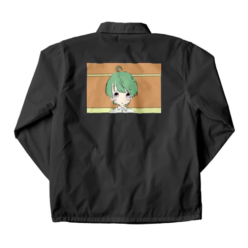 オリジナル　ミドリ髪ちゃん Coach Jacket