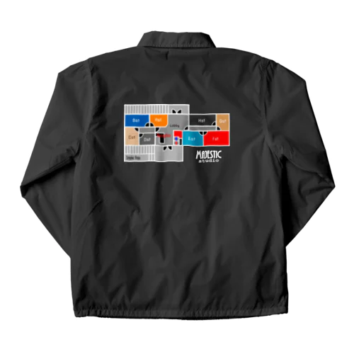 マジェフロアマップ白文字 Coach Jacket