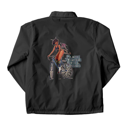 "FLAME TONGUE STEEL WORKS" Coach Jacket