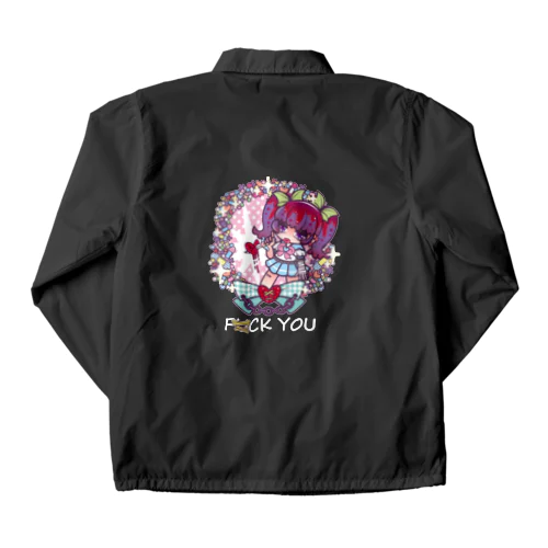 可愛い病みかわ女の子 Coach Jacket