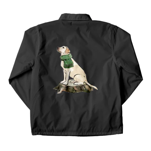 マフラー犬　ラブラドルレトリバー Coach Jacket