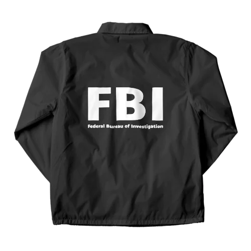 FBIロゴ Federal Bureau of Investigation Coach Jacket