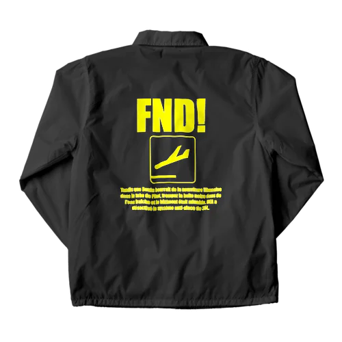 FND! コーチジャケット