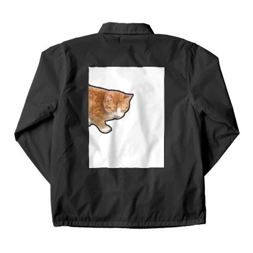 ひょっこり猫 Coach Jacket