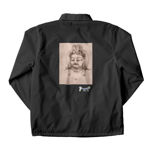 五百幼童経の世界 仏画：Buddha A3-1 001 MF Coach Jacket