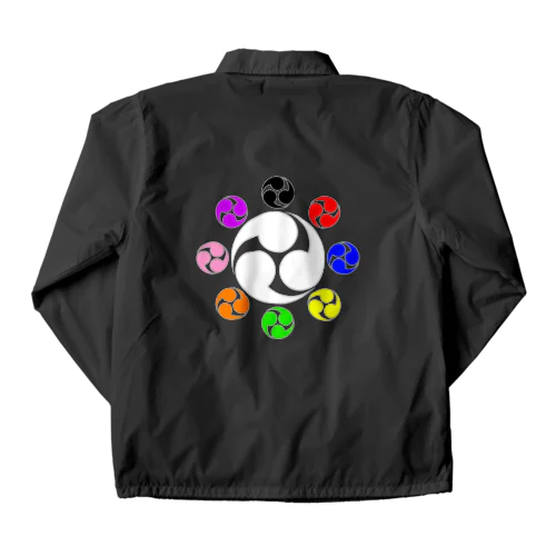 九色九陽巴紋 （オリジナル家紋シリーズ） Coach Jacket