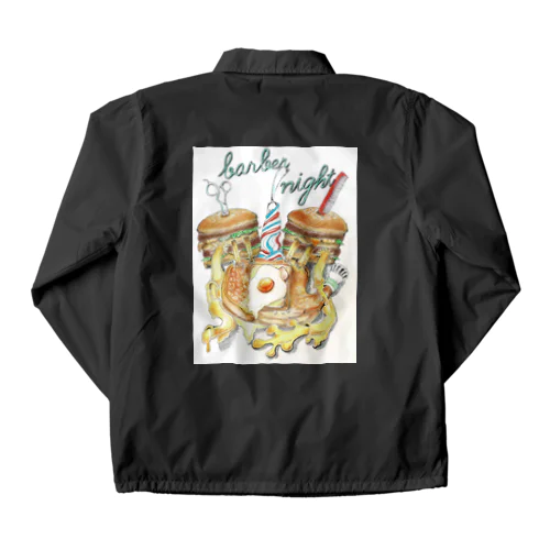 foodies - barber night Coach Jacket