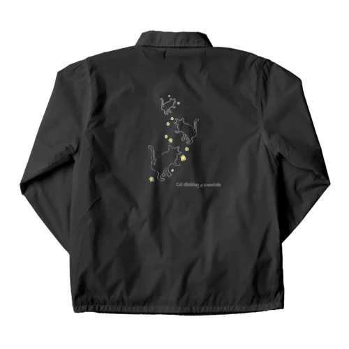 星を集めるねこ Coach Jacket