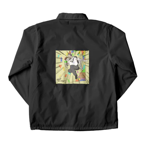 娘はやらん Coach Jacket