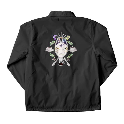 税☕️ｻﾝ概念　狐面 Coach Jacket