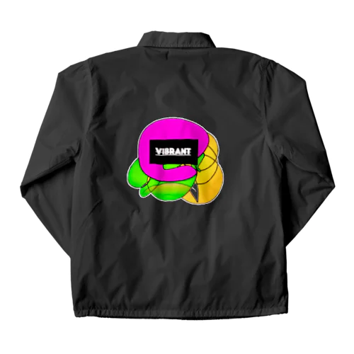 vibrant Coach Jacket