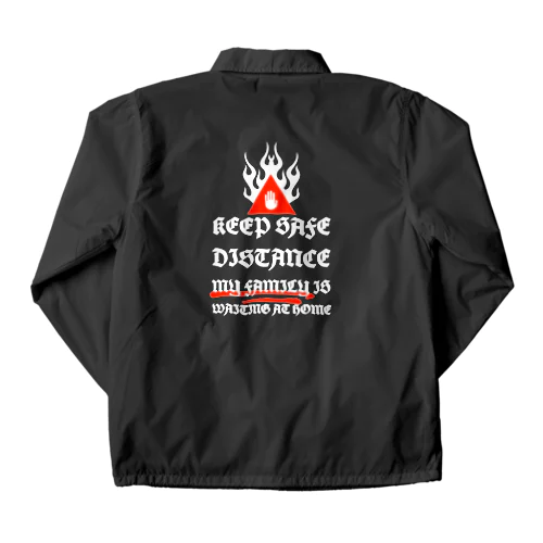 Keep Safe Distance Coach Jacket